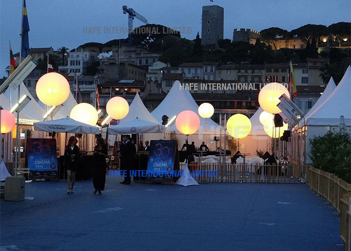 Διογκώσιμο οδηγημένο φως 800 W, οδηγημένα φω'τα φαναριών γεγονότος μπαλόνι για τη γαμήλια χρήση