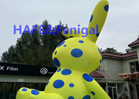 3.2 M High Decorative Inflatable Advertising Balloon Decorated Rabbits 220V