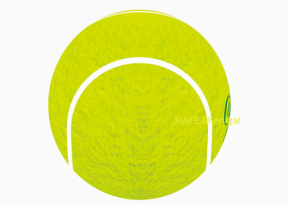 3m 10ft Helium Tennis Ball PVC Inflatable With Full Printing For Sports Promotions