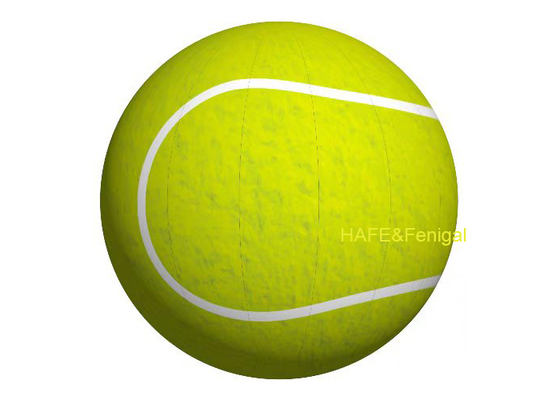 3m 10ft Helium Tennis Ball PVC Inflatable With Full Printing For Sports Promotions