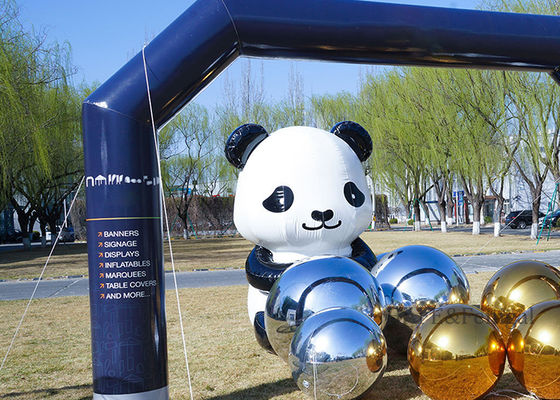 Inflatable Big Shiny Balls Giant Party Balloon Christmas Event Decor Reflective PVC Large Mirror Sphere Silver Mirror Ball