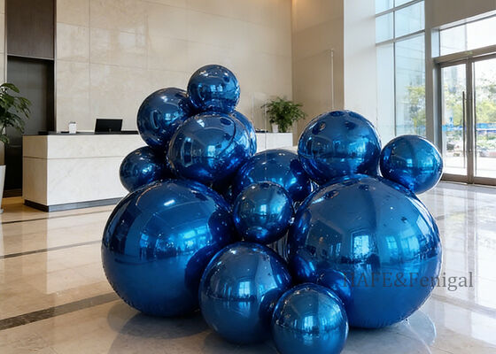 PVC Inflatable Mirror Ball For Creating A Sense Of Space And Atmosphere