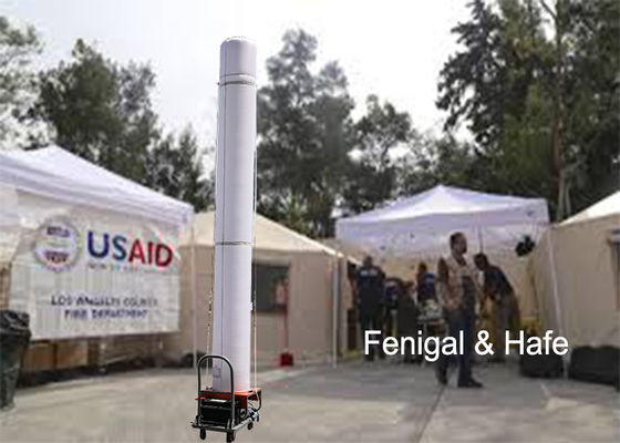 Battery Power 200w Xenon Lamps Inflatable Light For Major Disaster Fist Aid