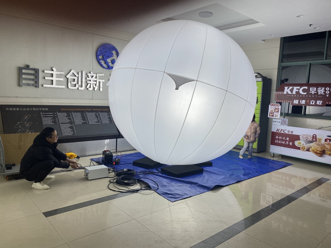 3M 1600W Double White Dimmable Film Lighting Balloon LED RGB Sphere Led Studio