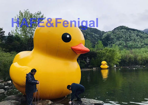 Υπαίθριος διογκώσιμος πολυεστέρας συνήθειας 210T διακοσμήσεων μπαλονιών διαφήμισης PVC