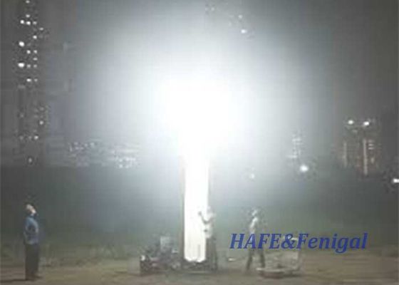 Υψηλής απόδοσης ανθεκτικός στον άνεμο φουσκωτός φάρος με γρήγορη εγκατάσταση κάτω από 5 λεπτά για κατασκευές και εκδηλώσεις
