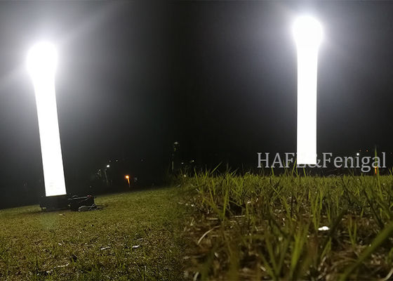 Πολλαπλής χρήσης φουσκωτός φάρος Ιδανικός για εξωτερικά έργα κατασκευής Ανταπόκριση έκτακτης ανάγκης και φωτισμός εκδηλώσεων