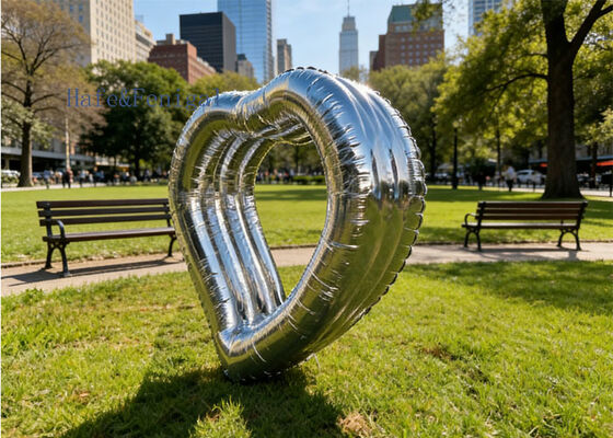 Προσαρμόσιμη φουσκωτή διακόσμηση σε σχήμα καρδιάς με λογότυπο για εντυπωσιακό οπτικό αποτέλεσμα