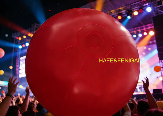Πνευματώδεις LED μπάλες αναπήδησης, μπορούν να προσαρμόσουν πλήρη εκτύπωση ή δύο πλευρές λογότυπο για τα εμπορικά σήματα