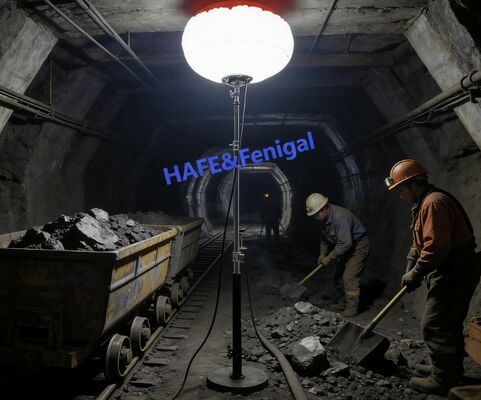 Φωτιστικό Μπαλόνι Ασφαλείας και Διάσωσης 400W – Φορητός Φωτισμός Έκτακτης Ανάγκης 70x40cm για Ταχεία Ανάπτυξη