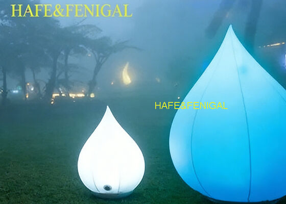 Φουσκωτό φως μπαλονιού Lotus 2.3 μέτρων (7.5 ποδιών) με 20W υψηλής απόδοσης RGBW LED