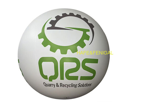 5m 16ft Custom Printed PVC Inflatable Διαφημιστικό μπαλόνι Σφαιρική λύση μάρκετινγκ