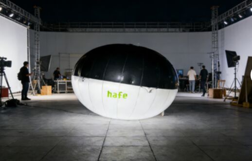 Ελλειπίδα LED φωτιστικό μπαλόνι 2880W, Ø4.5m x H3.4m για επαγγελματική παραγωγή ταινιών και τηλεόρασης