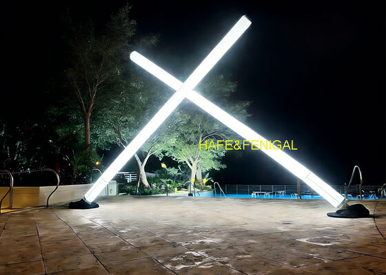 LED Inflatable Pixel Tube Light For Fashion Runways And Avant-Garde Art Installations