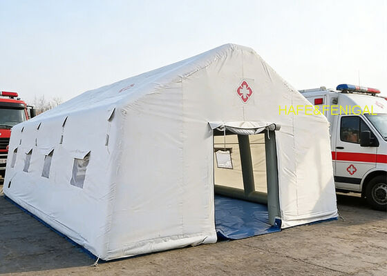 Fast-Deployable Large 5m Inflatable Building Tent For Emergency & Medical Use