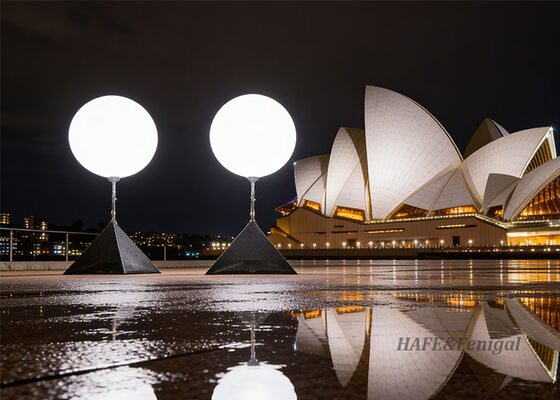 Φωτιστικό LED Pearl 200W σε σχήμα μπαλονιού, Ύψος 0.9m έως 1.6m Κατάλληλο για Φωτισμό Εκδηλώσεων και Διακόσμηση