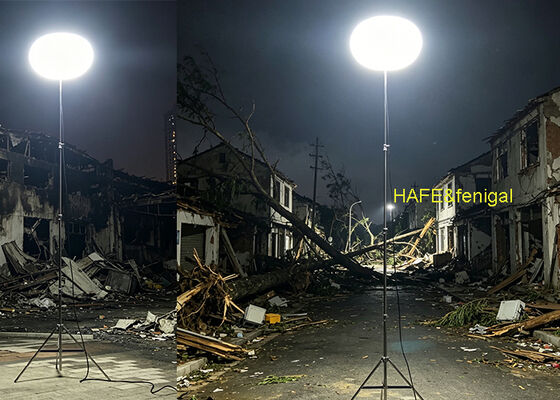 Ηλιακό φως LED80DC AP Balloon Light - 80W LED φορητό φως διάσωσης με 12.000 λουμέν και σιωπηλή λειτουργία